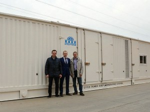 Ettes Power Russia 1MW 1000KW Container Gas Engine Generator