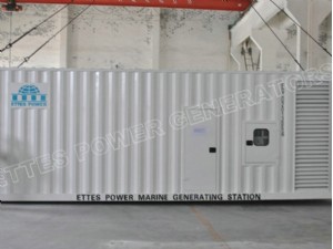 Ettes Power MWM Deutz Container Marine Engine Power Generator Set